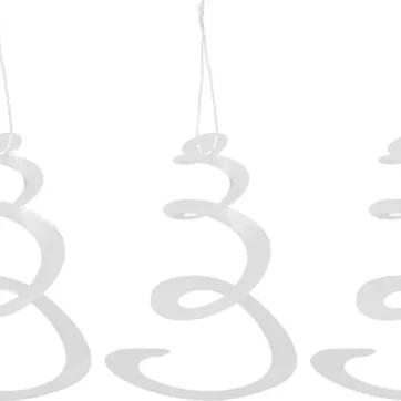 Reflexná špirála na plašenie vtákov Strend Pro zavesená na strome