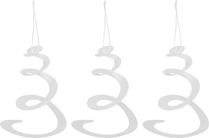 Reflexná špirála na plašenie vtákov Strend Pro zavesená na strome