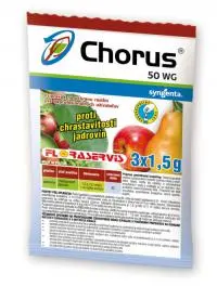 Fungicíd CHORUS 50 WG 3x1,05g na ochranu jabloní proti chrastavitosti