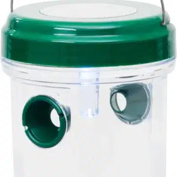 Solárny lapač hmyzu Strend Pro so solárnym panelom a modrým LED svetlom