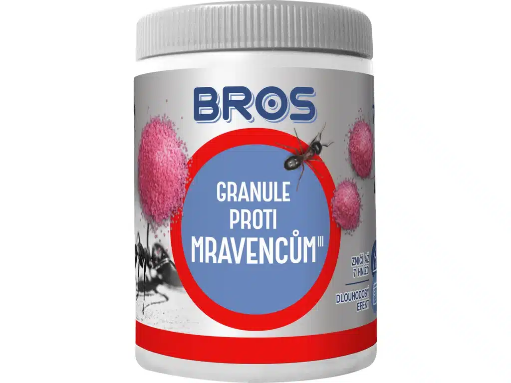 BROS granule proti mravcom 72g sypký granulát na chodníky a terasy