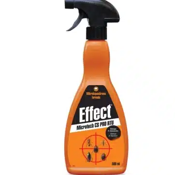 Insekticídny postrek Effect Microtech CS PRO RTU 500ml v balení s mechanickým rozprašovačom
