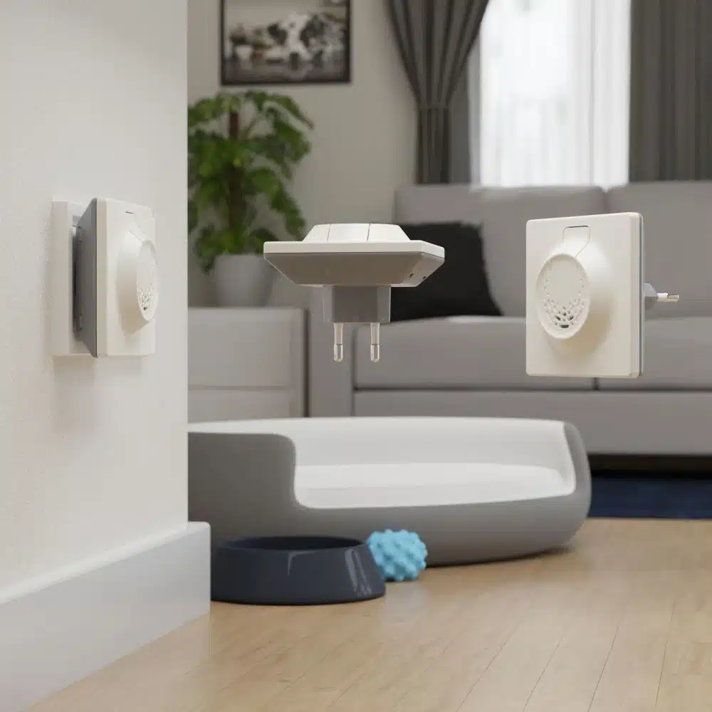 Ultrazvukový odpudzovač roztočov Miteless Home - šedá (do 30 m²) – Obrázok 5