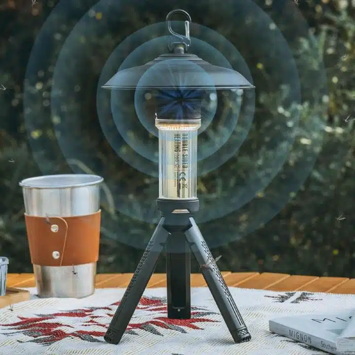 RoosRepelt Multifunkčný odpudzovač komárov a LED lampáš 3v1 (650 lm, 5000 mAh) – Obrázok 4