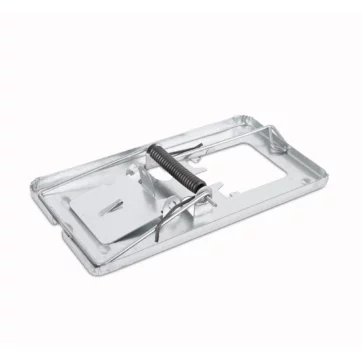 Pozinkovaná pasca na potkany kovová 17x9 cm silná mechanická