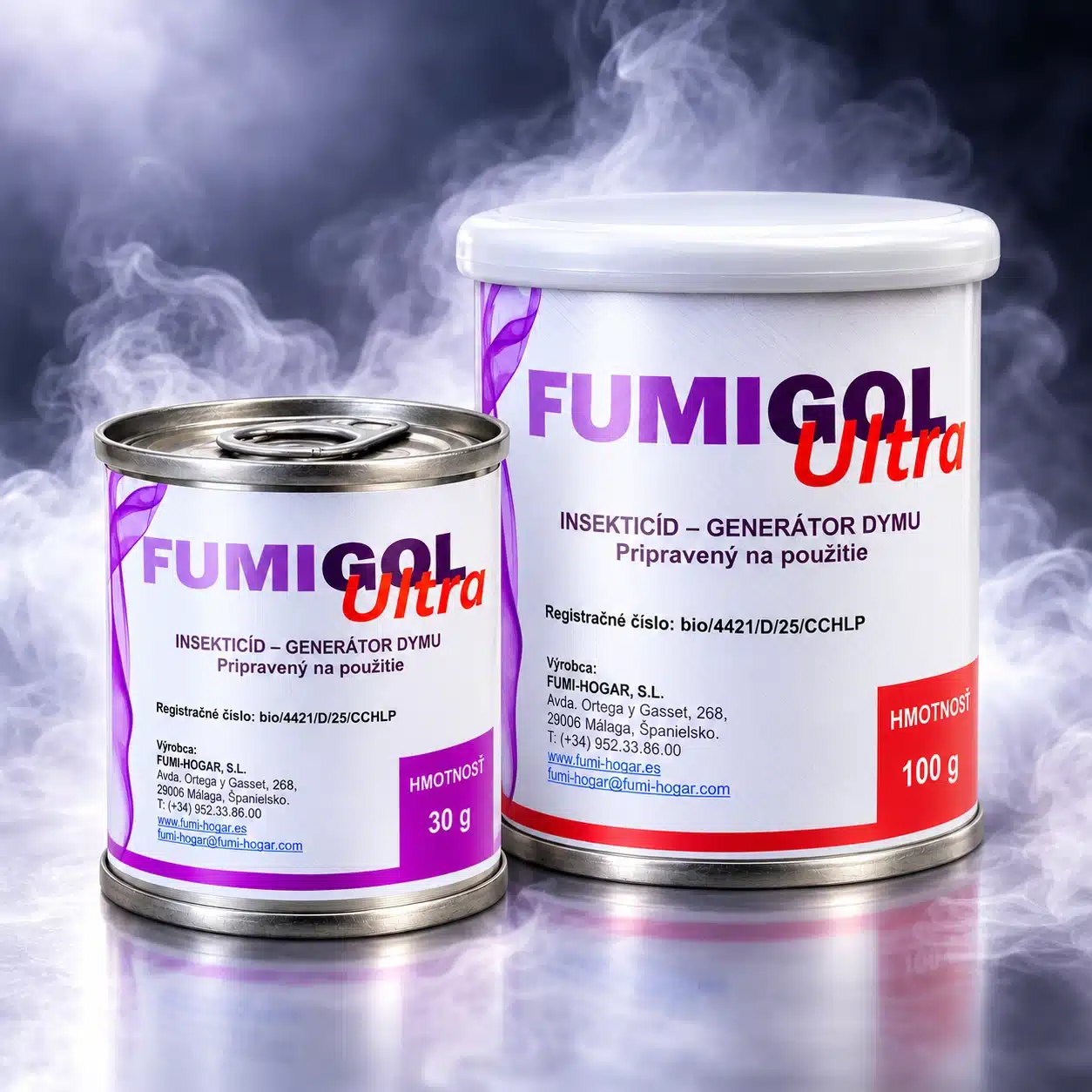 FUMIGOL ULTRA 30 g – insekticídna dymovnica proti hmyzu do 90 m³ – Obrázok 3