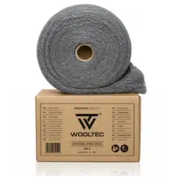 Oceľová vlna Wooltec 250 g; Oceľová vlna proti škodcom; Oceľová vlna na utesnenie otvorov.