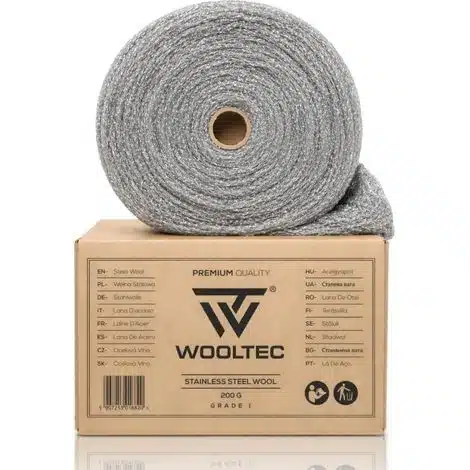 Nehrdzavejúca oceľová vlna Wooltec 200 g